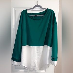 Plus size blouse